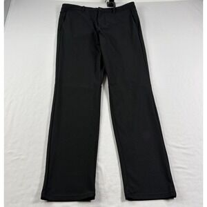 Cuts Clothing Pants Mens 32x31 Black Chino 5 Pocket Slim Fit Stretch Performance